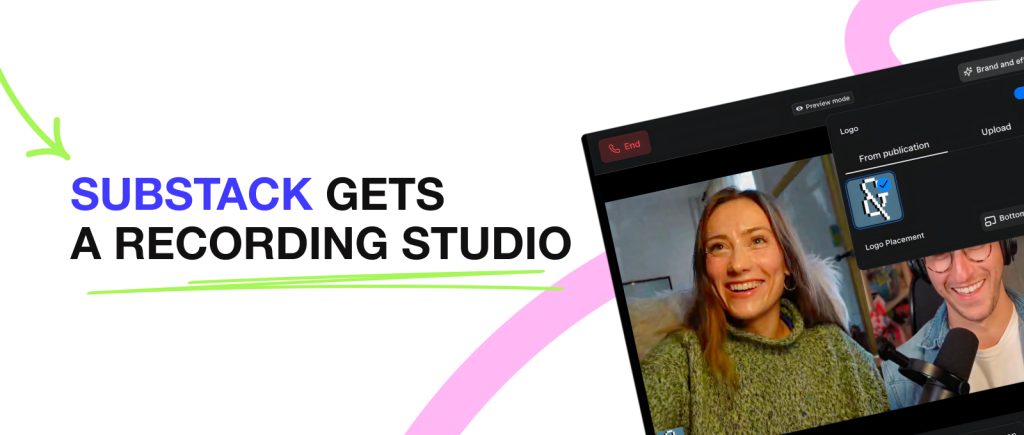 Substack Gets a Recording Studio