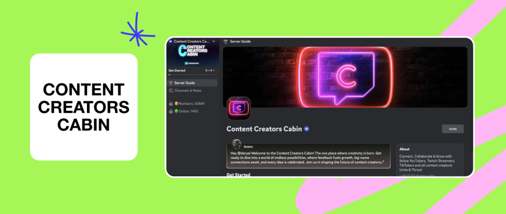 Content Creators Cabin