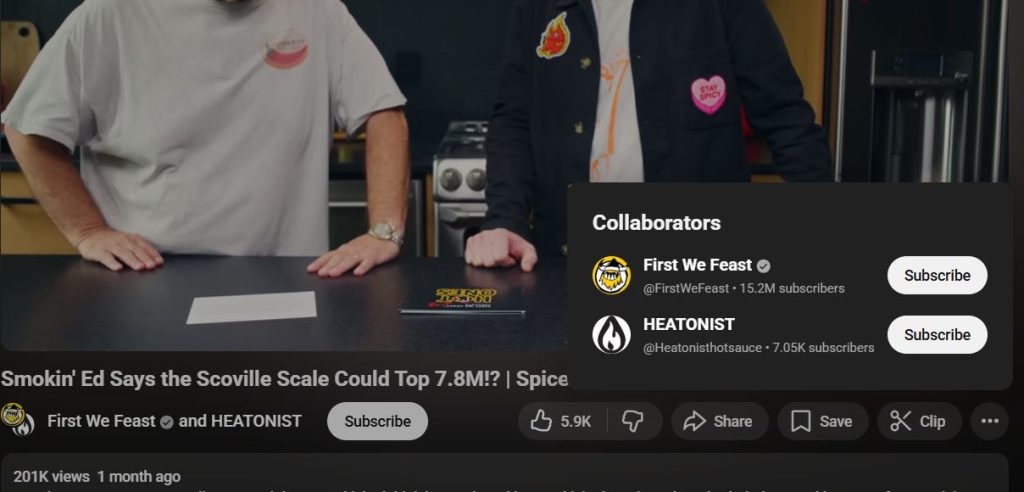 youtube collaboration example